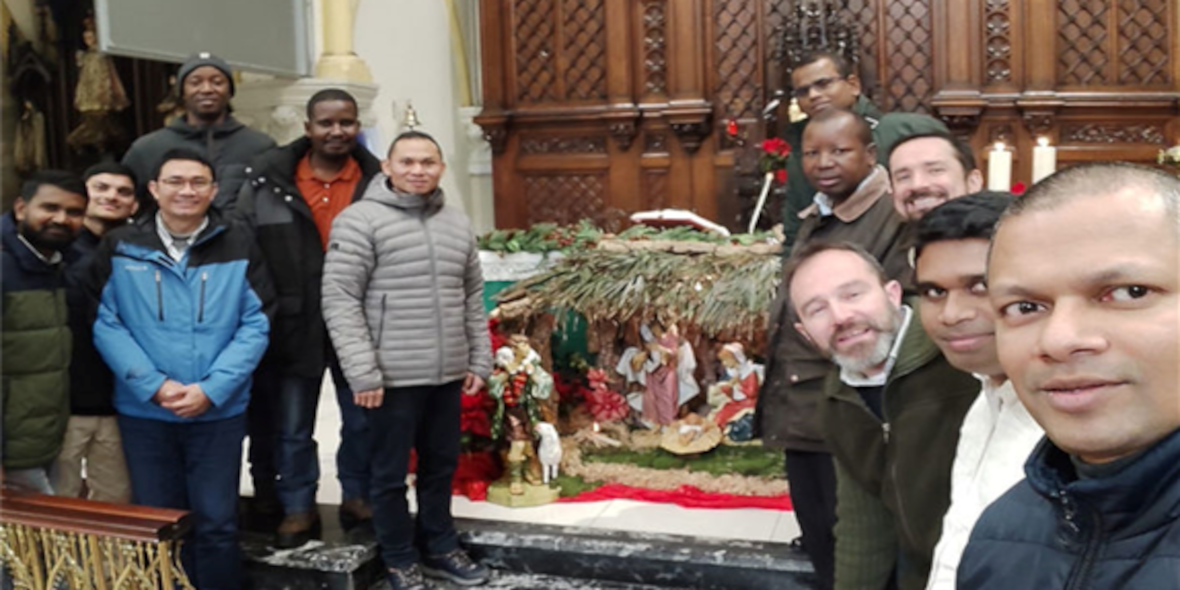 Encuentro de frailes extranjeros